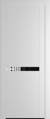 Межкомнатная дверь Profil Doors 1.4 P Черный лак Крем Вайт (RAL 120-02)