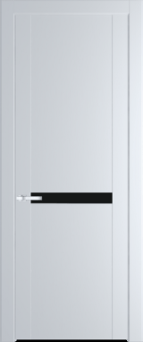 Межкомнатная дверь Profil Doors 1.4 P Монохром черный Вайт (RAL 110 96 02)