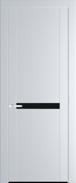 Межкомнатная дверь Profil Doors 1.4 P Монохром черный Вайт (RAL 110 96 02)