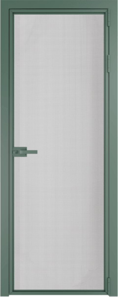 Алюминиевая дверь Profil Doors Orange 1AX.O Кризет Зеленый воск