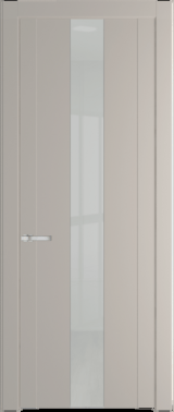 Межкомнатная дверь Profil Doors 1.9 P Lacobel Белый лак Сэнд