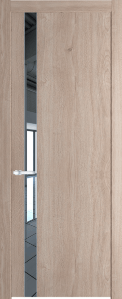 Межкомнатная дверь Profil Doors 18 NW Зеркало Дуб Сонома