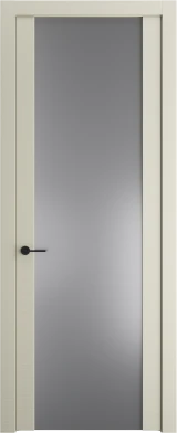 Межкомнатная дверь Profil Doors Orange 1.13P.O Монохром серебро (серебро матлак) Перламутр белый Элегант