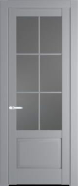 Межкомнатная дверь Profil Doors 4.2.2 (p.6) Смоки (RAL 870-02) Графит