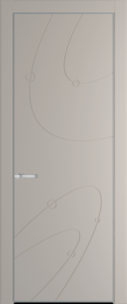 Межкомнатная дверь Profil Doors 5 PA Серебро Сэнд