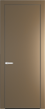 Межкомнатная дверь Profil Doors 1 PA Никель матовый Перламутр золото