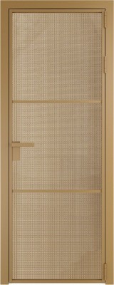 Алюминиевая дверь Profil Doors 13 AG Золото Кризет Золото
