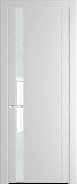Межкомнатная дверь Profil Doors 1.2 P Lacobel Белый лак Крем Вайт (RAL 120-02)