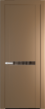 Межкомнатная дверь Profil Doors 1.4 P Зеркало бронзовое Перламутр золото