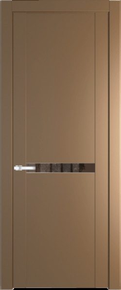 Межкомнатная дверь Profil Doors 1.4 P Зеркало бронзовое Перламутр золото