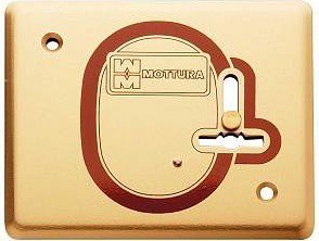 Накладка на Mottura (Моттура) сувальдный замок, для нуклео 95.066 S (БРОНЗА), 1 шт