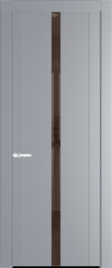 Межкомнатная дверь Profil Doors 1.8 P Зеркало бронзовое Смоки (RAL 870-02)