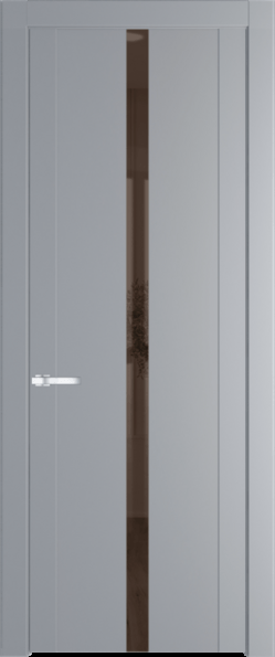 Межкомнатная дверь Profil Doors 1.8 P Зеркало бронзовое Смоки (RAL 870-02)