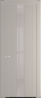 Межкомнатная дверь Profil Doors 1.9 P Lacobel Перламутровый лак Сэнд