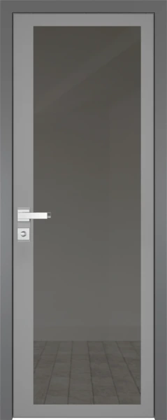 Алюминиевая дверь Profil Doors 2 AGK Тонированное Серый