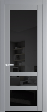 Межкомнатная дверь Profil Doors 2.5.2 PD Смоки (RAL 870-02) Черное тонированное