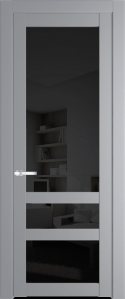 Межкомнатная дверь Profil Doors 2.5.2 PD Смоки (RAL 870-02) Черное тонированное