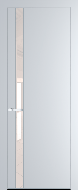 18PE Вайт (RAL 110 96 02) стекло Lacobel Перламутровый лак