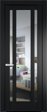 Межкомнатная дверь Profil Doors 3.5.2 PM Прозрачное Блэк