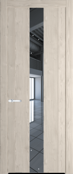 Межкомнатная дверь Profil Doors 1.9 N Зеркало Каштан светлый