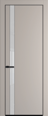 Межкомнатная дверь Profil Doors 18 PA Черный матовый Лак классик Сэнд