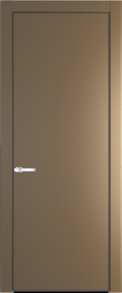 Межкомнатная дверь Profil Doors 1 PA Серая ночь Перламутр золото