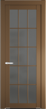 Межкомнатная дверь Profil Doors 1.1.2 (p.15) Графит Перламутр золото