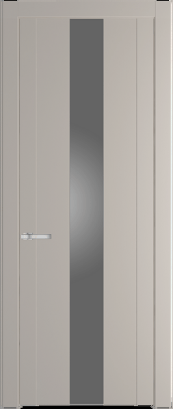 Межкомнатная дверь Profil Doors 1.9 P Lacobel Серебряный лак Сэнд