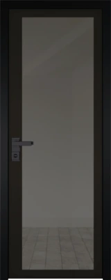 Алюминиевая дверь Profil Doors 2 AGK Тонированное Чёрный