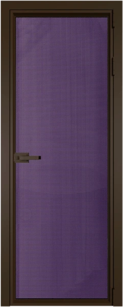 Алюминиевая дверь Profil Doors 1AV Деорэ Кризет Фиолетовый