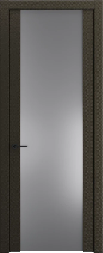 Межкомнатная дверь Profil Doors Orange 1.13P.O Монохром серебро (серебро матлак) Перламутр бронза Элегант
