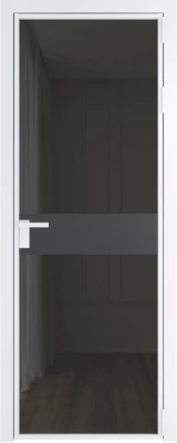 Алюминиевая дверь Profil Doors 6 AG Вайт Тонированное Каштан темный