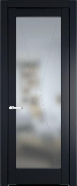 Межкомнатная дверь Profil Doors 1.1.2 PM Матовое Нэви Блу (RAL 7016)