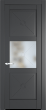 Межкомнатная дверь Profil Doors 1.4.2 PM Матовое Графит (Pantone 425С)