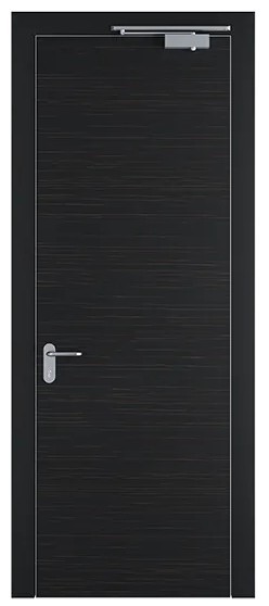 Противопожарная дверь Profil Doors PT 1 шпон Медь Натуральный шпон ESPRESSO 1042S (г)