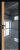 Алюминиевая дверь Profil Doors 6 AGK Монохром серый Без окраса стекла Чёрный (RAL9005 МУАР) Дуб SKY Denim