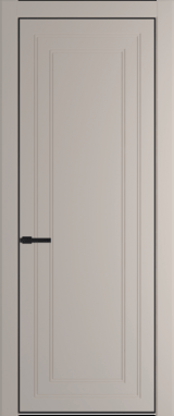 Межкомнатная дверь Profil Doors 26 PA Черный матовый Сэнд