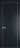 Межкомнатная дверь Profil Doors 2 PA Серебро Нэви Блу (RAL 7016)