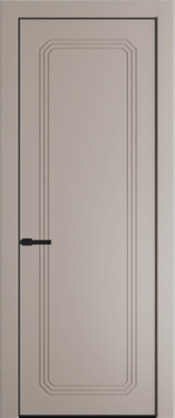Межкомнатная дверь Profil Doors 32 PA Черный матовый Сэнд