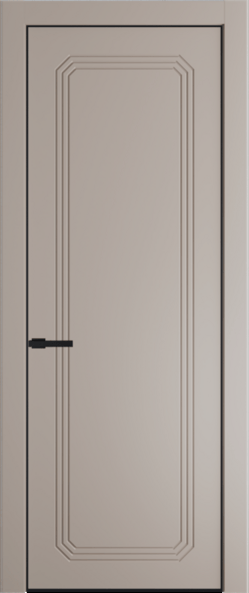 Межкомнатная дверь Profil Doors 32 PA Черный матовый Сэнд
