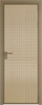 Алюминиевая дверь Profil Doors 1 AG Шампань Мору Золото