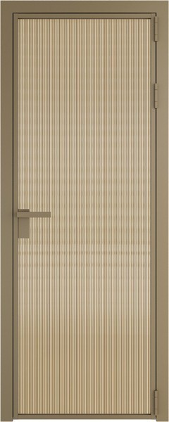 Алюминиевая дверь Profil Doors 1 AG Шампань Мору Золото