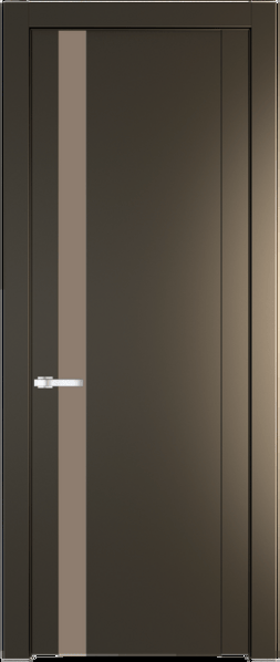 Межкомнатная дверь Profil Doors 1.2 P Монохром капучино Перламутр бронза