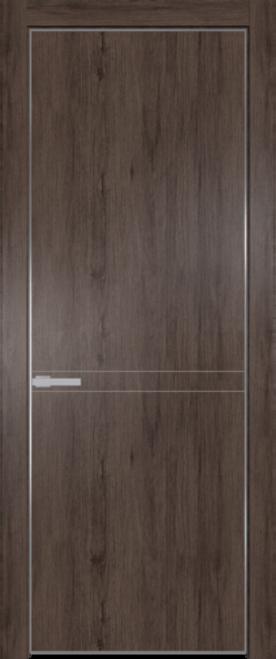 Межкомнатная дверь Profil Doors Orange 11 NE.O Дуб Тобакко Серебро