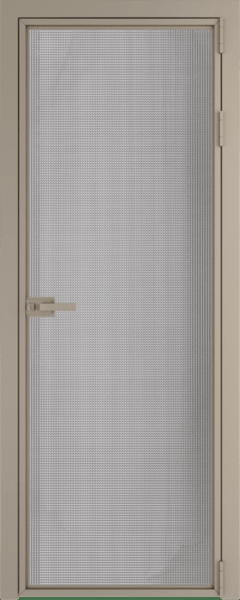 Алюминиевая дверь Profil Doors Orange 1AX.O Кризет Никель матовый