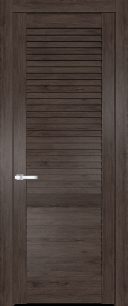 Межкомнатная дверь Profil Doors 20 PA Черный матовый RAL9005 Зеркало Bronza Сэнд