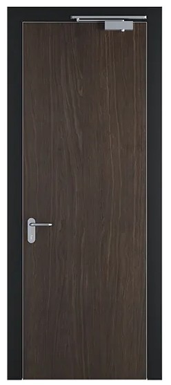 Противопожарная дверь Profil Doors PT 1 шпон Медь Натуральный шпон ESPRESSO 1386M