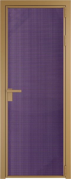 Алюминиевая дверь Profil Doors 1 AG Золото Кризет Фиолетовый