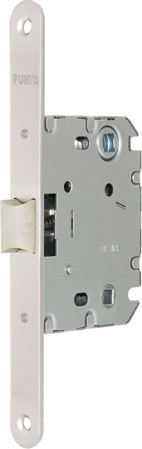 Защелка Punto (Пунто) PLASTPL70X-R20 (PL70X-R20 SN) (врезная) SN мат. никель упаковка