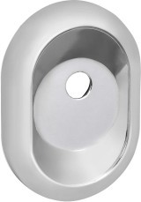 Накладка Fuaro (Фуаро) на шток цилиндра ESC.O/CRE/OV.14 (ESC-14-O) CP хром (2шт. в уп.,отгр. по 1 шт)